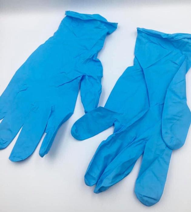 Nitrile disposal powder free gloves