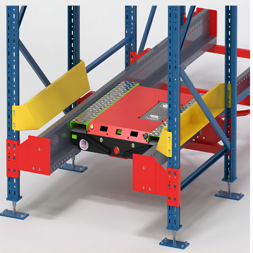 Radio Shuttle Racking With Pallet