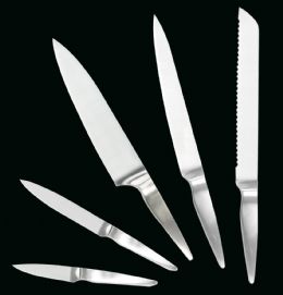 Hollow handle knife