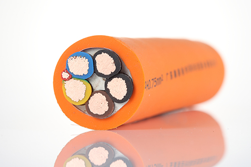 Electric vehicle charging pile cable