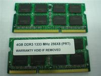 DDR3 4GB 1333Mhz SODIMM PC 10600-22 Storage Capacity: 4GB, Technology: DDR3 DRAM, Form Factor: SODIM