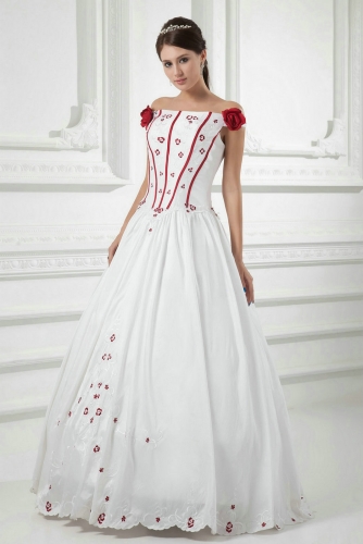 Mexican Embroidered Wedding Dress