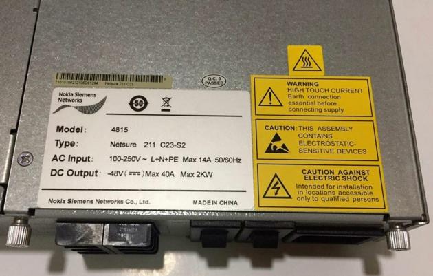 Emerson Network Power NetSure 201 C23