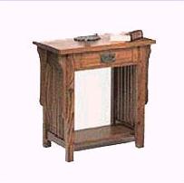 Khalkedon Night Stand, Single Drawer