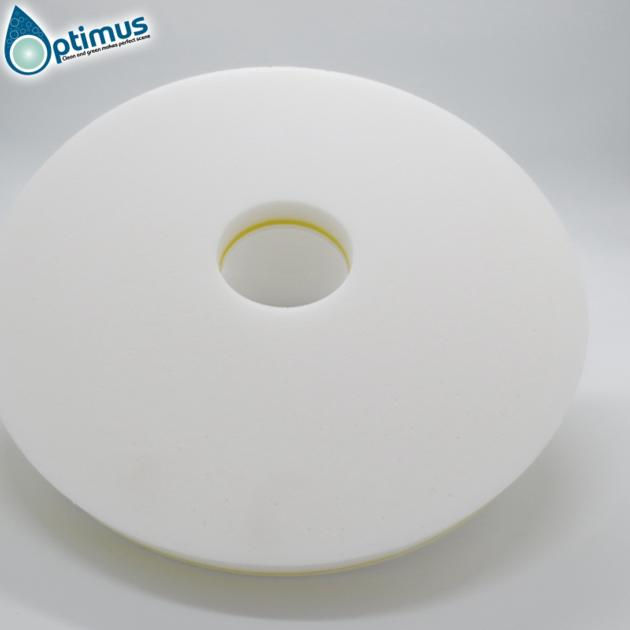 White Magic Floor Pad Eraser Sponge round melamine floor sponge for machine