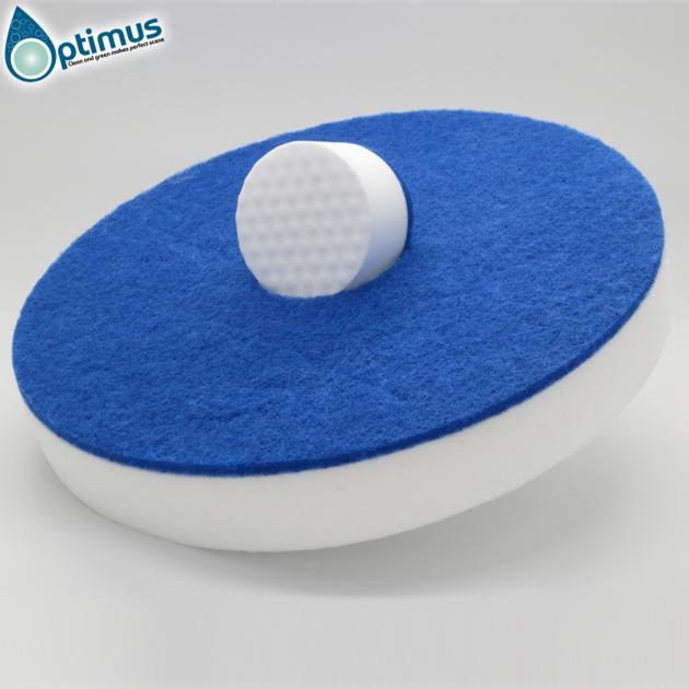 white floor maigc sponge pad floor melamine polishing pad for machine