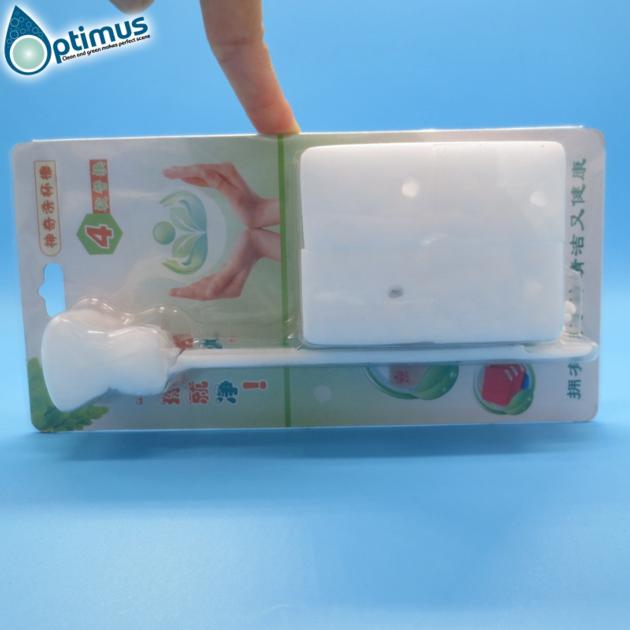 Tea Cup Dirty Marke Cleaning Sponge