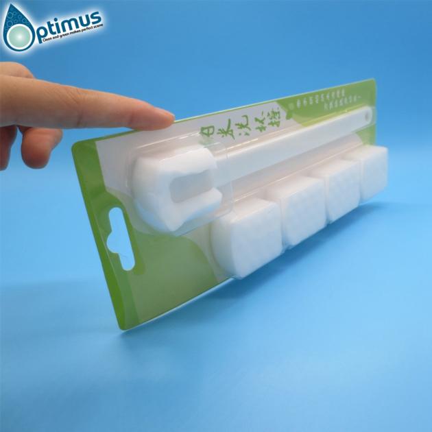 Tea Cup Dirty Marke Cleaning Sponge