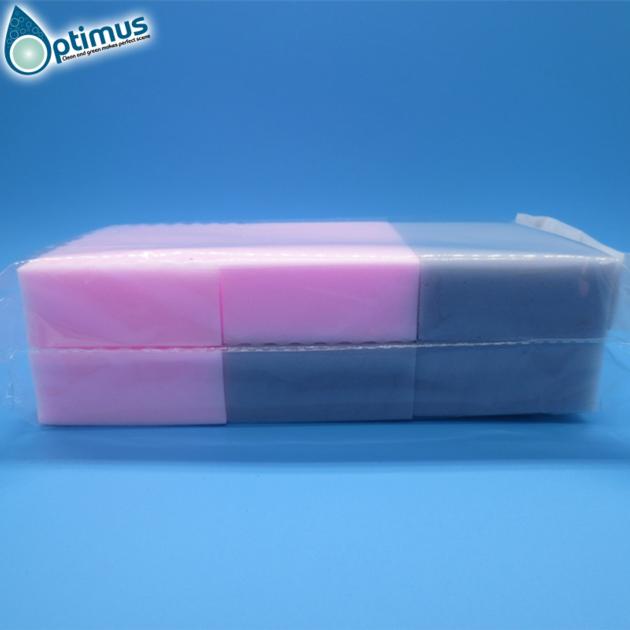 Red Pink Color Melamine Magic Sponge