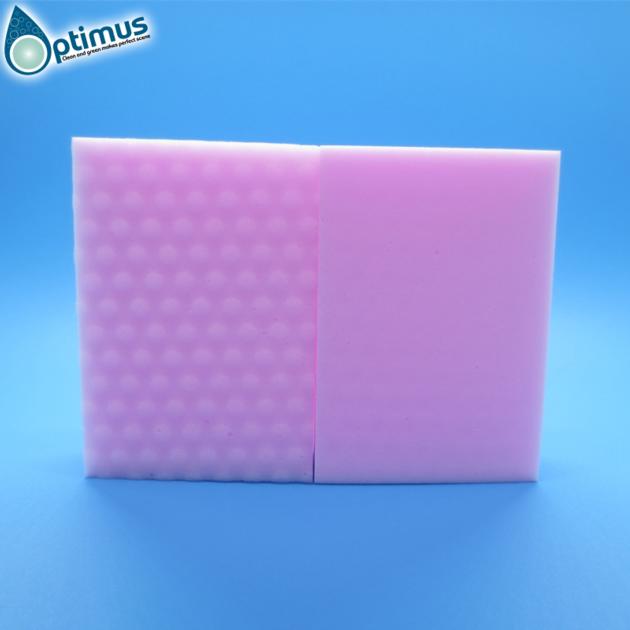 Red Pink Color Melamine Magic Sponge