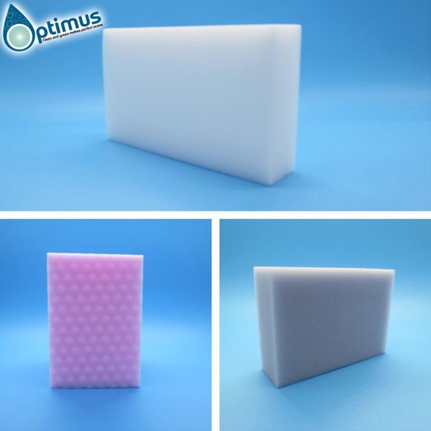 Red Pink Color Melamine Magic Sponge