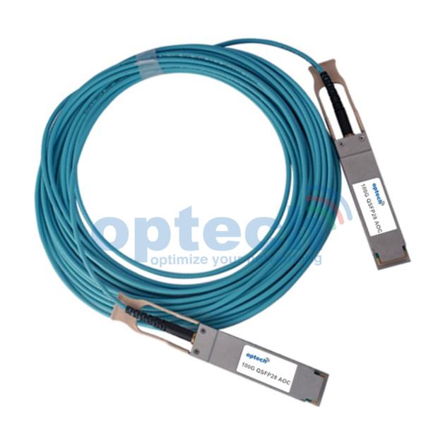 100Gbps QSFP28 Active Optical Cable AOC