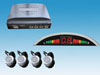 Crescent shape LED parking sensor with Buzzer