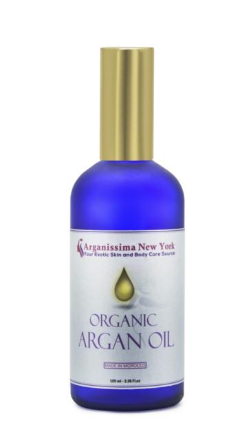 Natural argan oil for SPA benefits for hair and skin 100 % organic