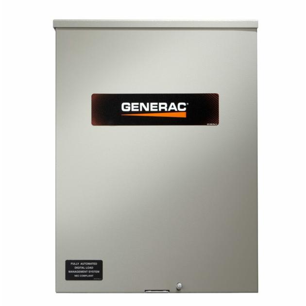 GENERAC RXSW200A3 200-AMP AUTOMATIC SMART TRANSFER SWITCH