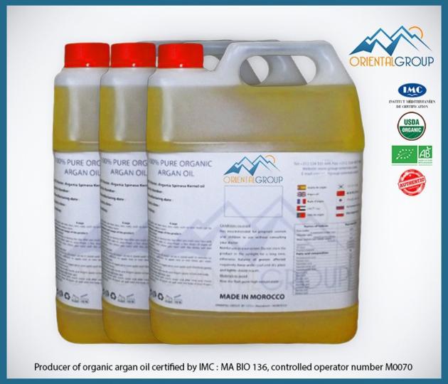 Best price bulk Organic Argan oil .