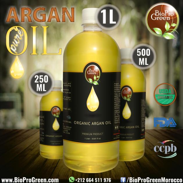 Rich in vitamines 100 % organic argan oil