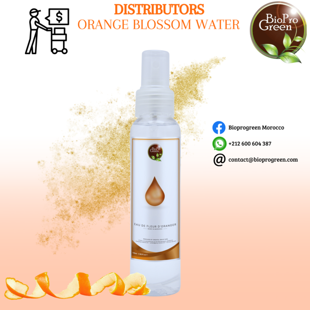 100% Natural Moroccan Orange Blossom Water