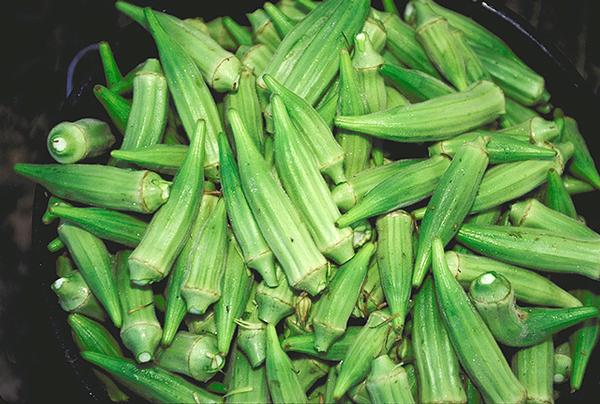 Natural Fresh Okra