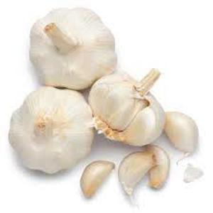  Fresh pure white garlic