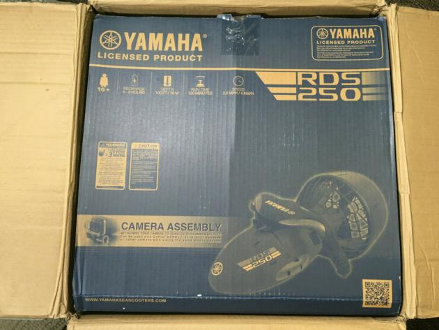 Yamaha RDS250 Seascooter with Camera Mount Recreational Dive Series Underwater SeaScooter