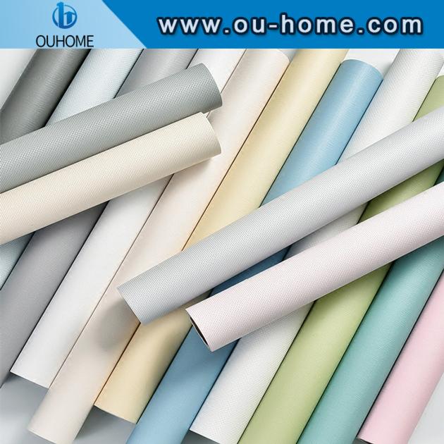 Matte Self Adhesive Wallpaper Removable Solid