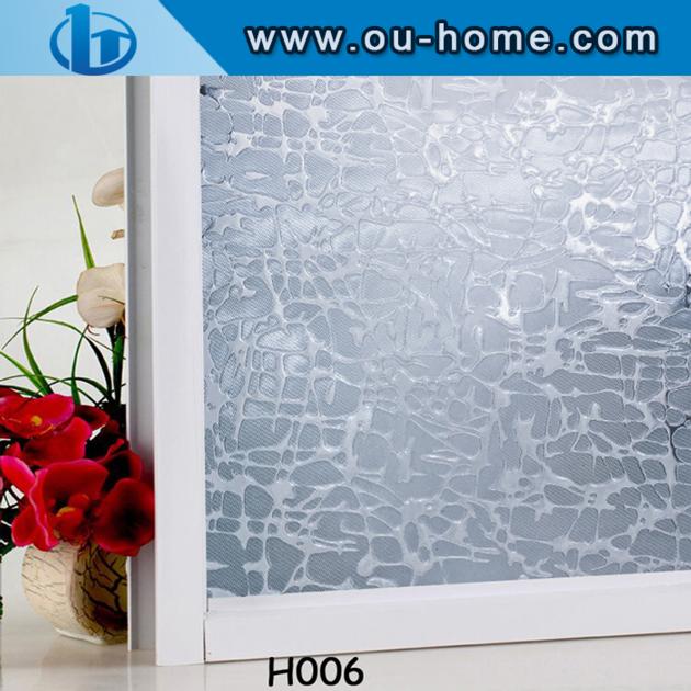 Privacy pvc window static no glue cling film smart window film 