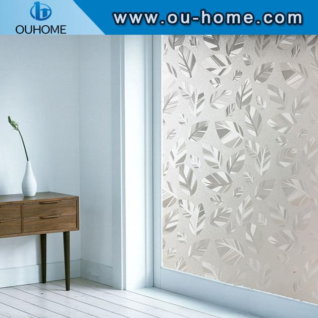 BT16306 Emobssing Translucent Decorative Frosted PVC