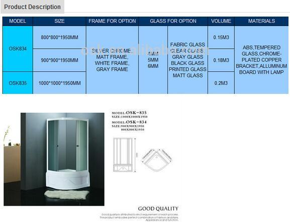 Cheap Shower Enclosure With Deep Tray