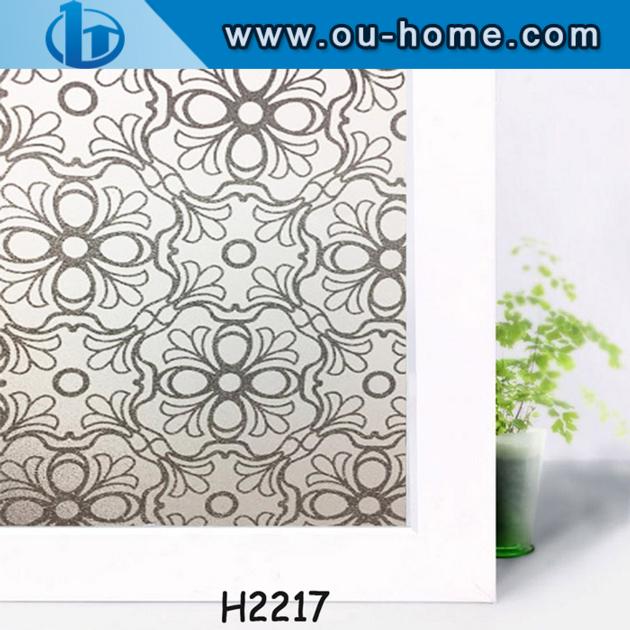 Printed Static Eco Friendly PVC Decorative