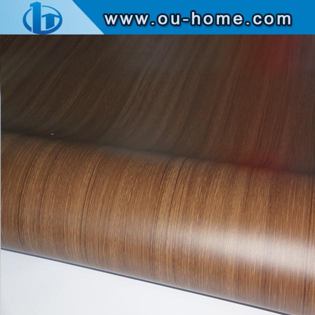 High Gloss Wood Gain PVC Ceiling Film and PVC lamination wall panel film