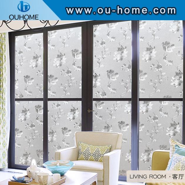 BT612 Popular Flower Embossed Glass Film