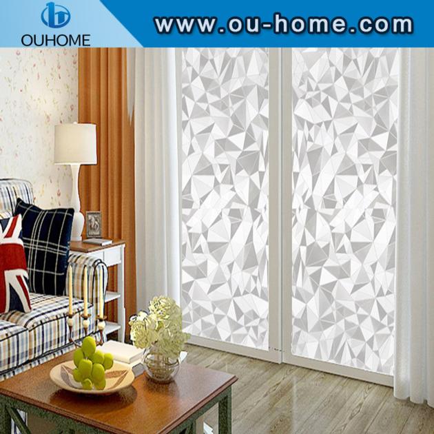 BT613 PVC Home Frosted Cling Window