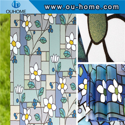 H812 3D Static Decorative Privacy Window