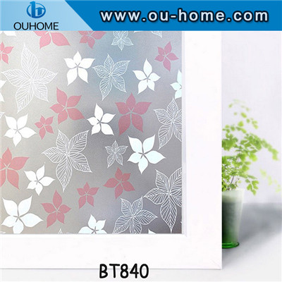 BT840 PVC For home stained window tint film