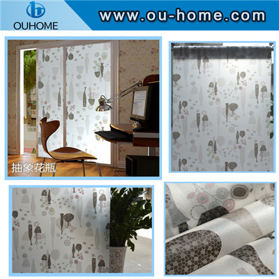 BT841 Home Stained Translucence Privacy Window