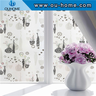 BT841 Home Stained Translucence Privacy Window