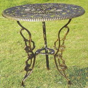 outdoor furniture,cast iron round talbe,garden furniture