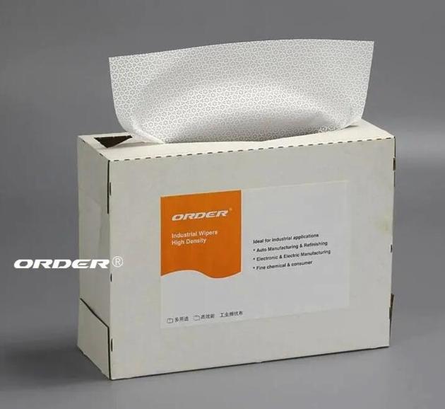 ORDER¬ PX-3339 white Pop-Up Box oil absorbent Melt blown Solvent wiping Wipes