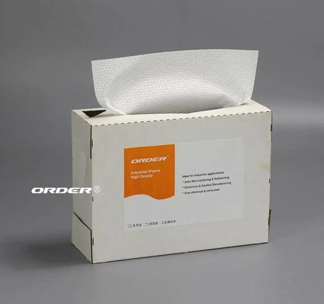 ORDER¬ PX-3339 white embossed pattern Pop-Up Box meltblown PP cleaning Cloths