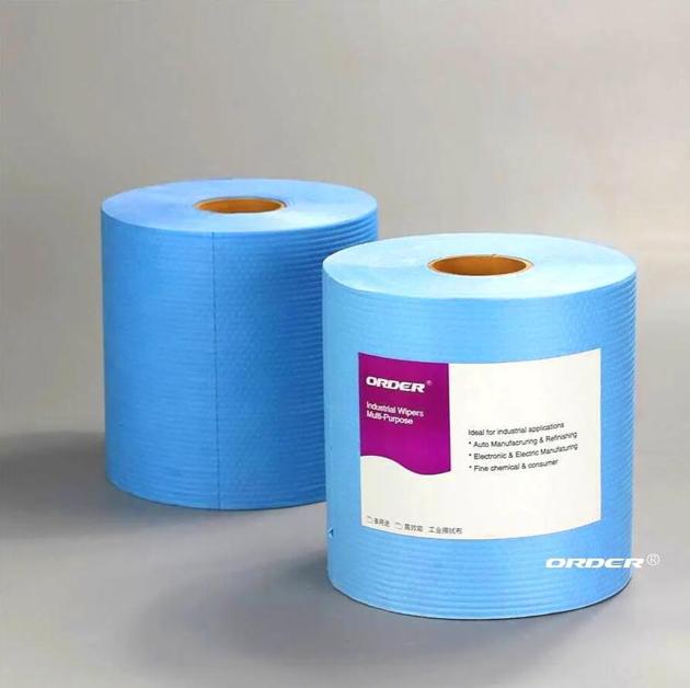ORDER¬X-70B perforated jumbo roll nonwoven Maintenance cleaning cloths