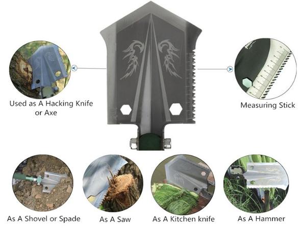 Mini Multipurpose outdoor camp Shovels