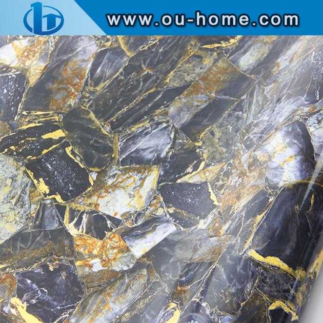 Waterproof Decorative Marble Design Vinyl Film