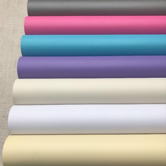 Matte Self Adhesive Wallpaper Removable Solid