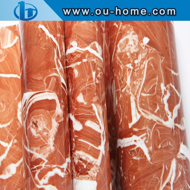 3D Marble Design PVC Film Lamination