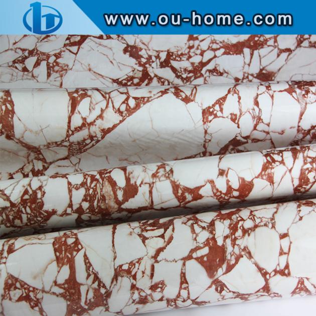 Interior Decorative Panel Marble Film Marble