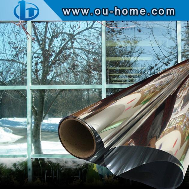 Anti UV Window Solar Film Decorative One Way Mirror Tint Window Glass Film