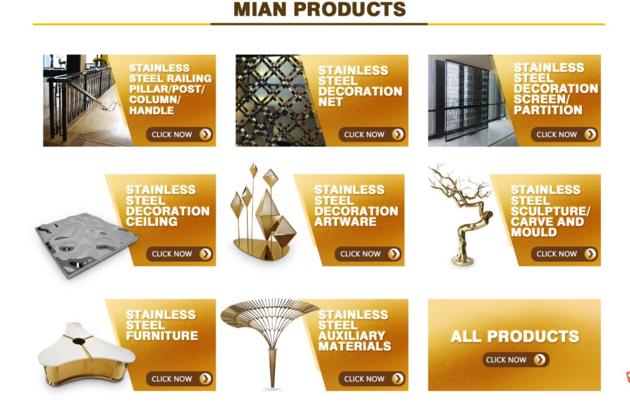 Stainless Steel Decoration Product