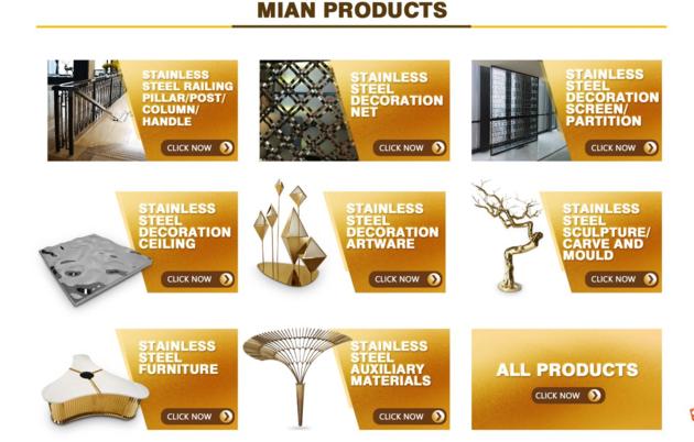Stainless Steel Decoration Product