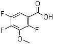 2,4,5-Trifluoro-3-methoxybenzoic acid